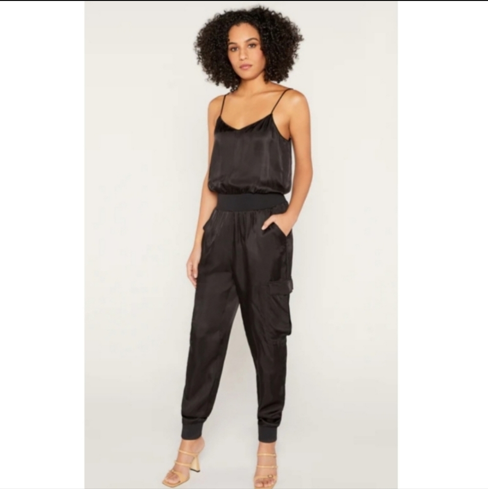 cinq sept TWILL AMIA JUMPSUIT L size